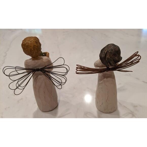 Willow Tree DEMDACO Lot of 2 Figures "Angel of Light" & "Angel of the Kitchen" - Picture 4 of 7